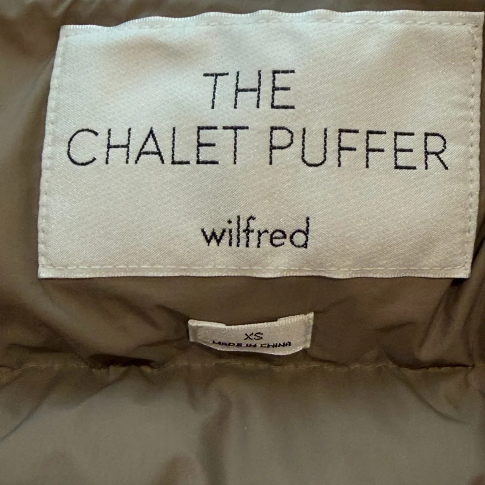 Wilfred Chalet Puffer XS NWOT